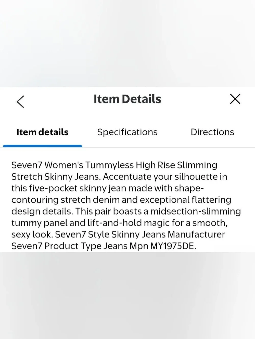 Seven7 TummyLess Gray Snake-Print Cotton Blend High Waist Skinny Jeans 12